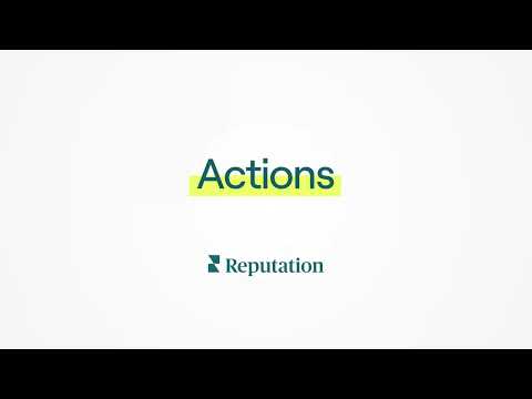 Reputation Actions