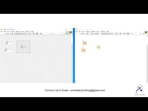 Addition of Two Numbers in LabView- A very first program for LabView Beginners