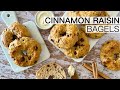 CINNAMON RAISIN BAGELS