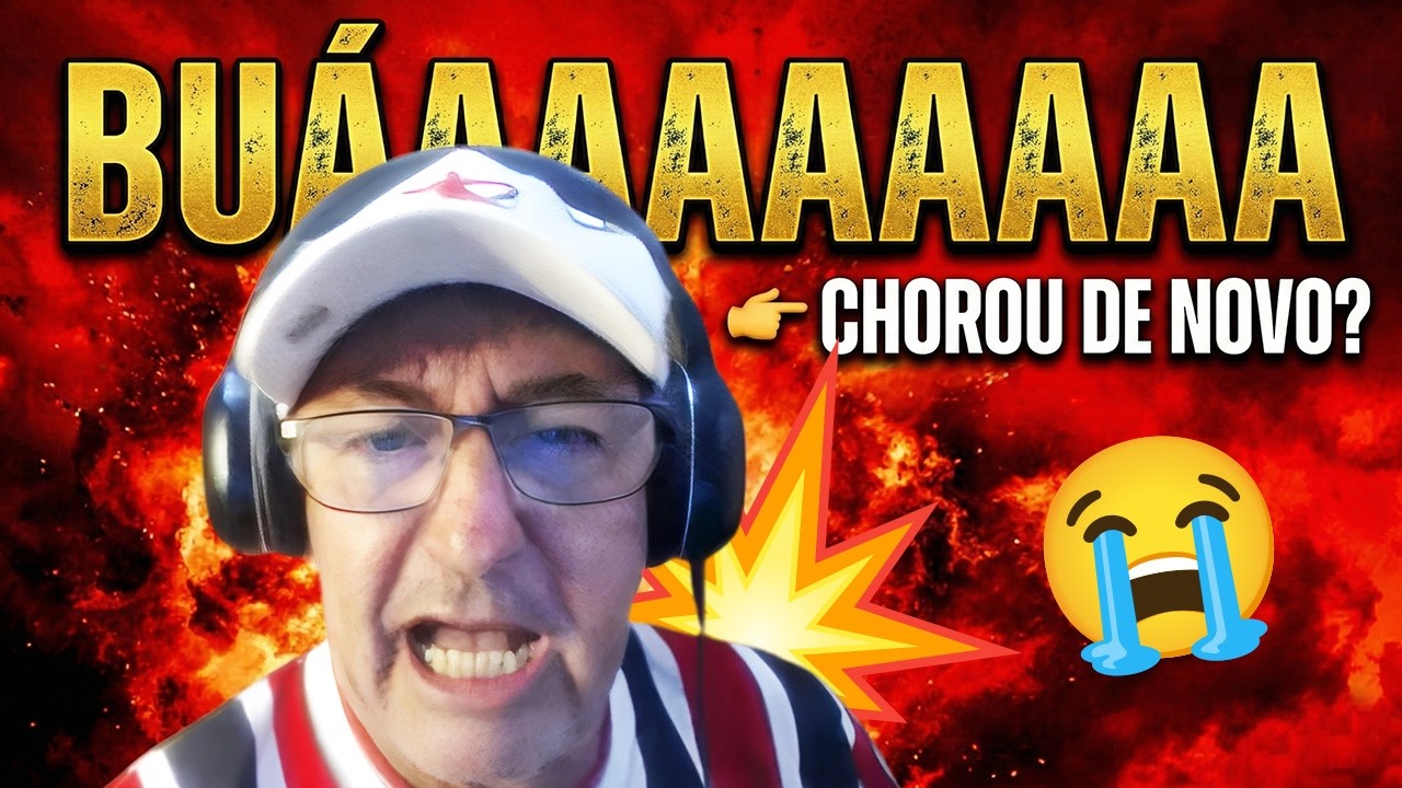 VÉIO SURTA NOVAMENTE E AINDA CHORA PELO SÃO PAULO!