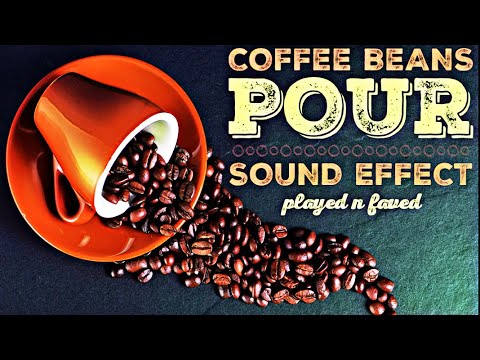 Coffee Beans Pour