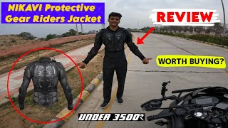 NIKAVI Protective Gear Riding Jacket Review Under 3500 ₹ - Worth Buying ? | The Redliner screenshot 4