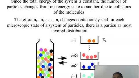 Maxwell Boltzmann Statistics lec 2