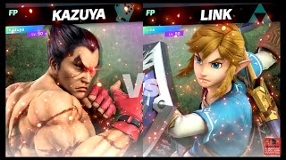 Super Smash Bros Ultimate Amiibo Fights EX Kazuya vs Link