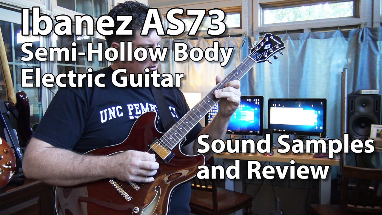Ibanez Am73b Electric Guitar Flat Tobacco Studio Clearance Reverb