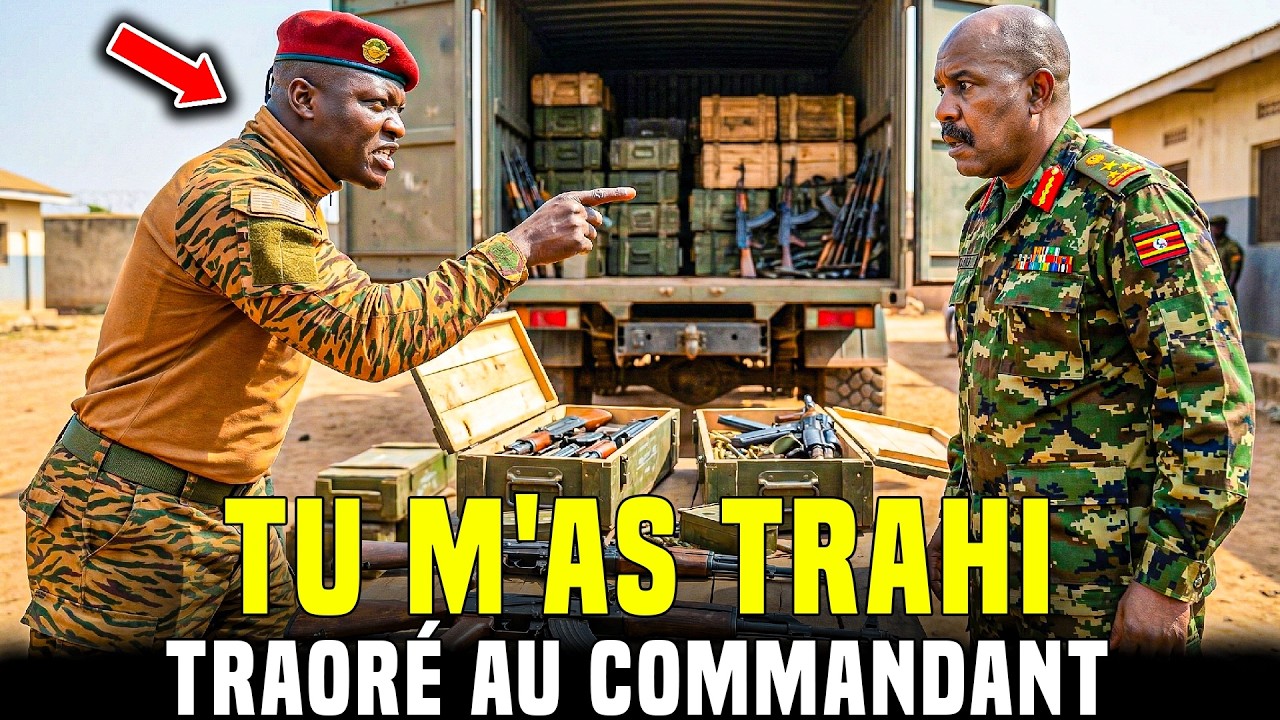 Ibrahim Traoré dénonce un commandant ougandais qui vend des armes aux terroristes pour profit