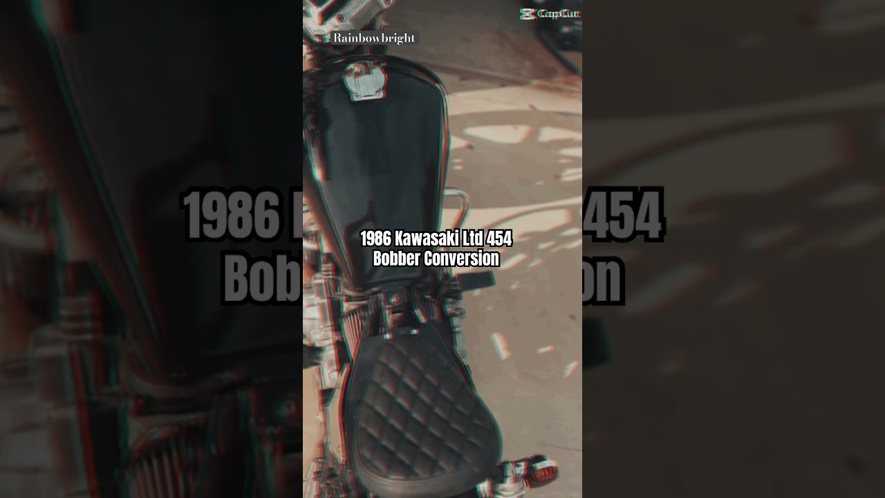 1986 Kawasaki Ltd 454 Bobber Conversion