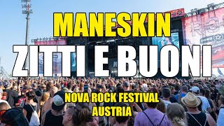 Måneskin - ZITTI E BUONI (from concert NOVA ROCK FESTIVAL 11/09/2021, AUSTRIA)