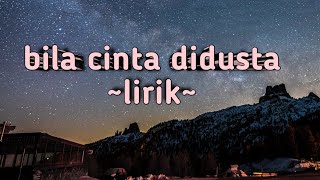 BILA CINTA DI DUSTA~LIRIK~DELISA HERLINA COVER #lirik #2022 #cover #laguviral #coversong #lirikvira