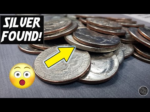 WHOA!  Crazy Silver found while Coin Roll Hunting Half Dollars!