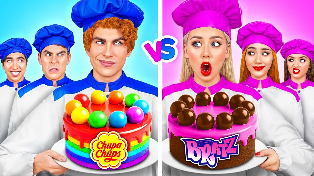 Кулинарный Челлендж: Мальчики VS Девочки | Фантастические Лайфхаки с Едой от Mega DO Challenge