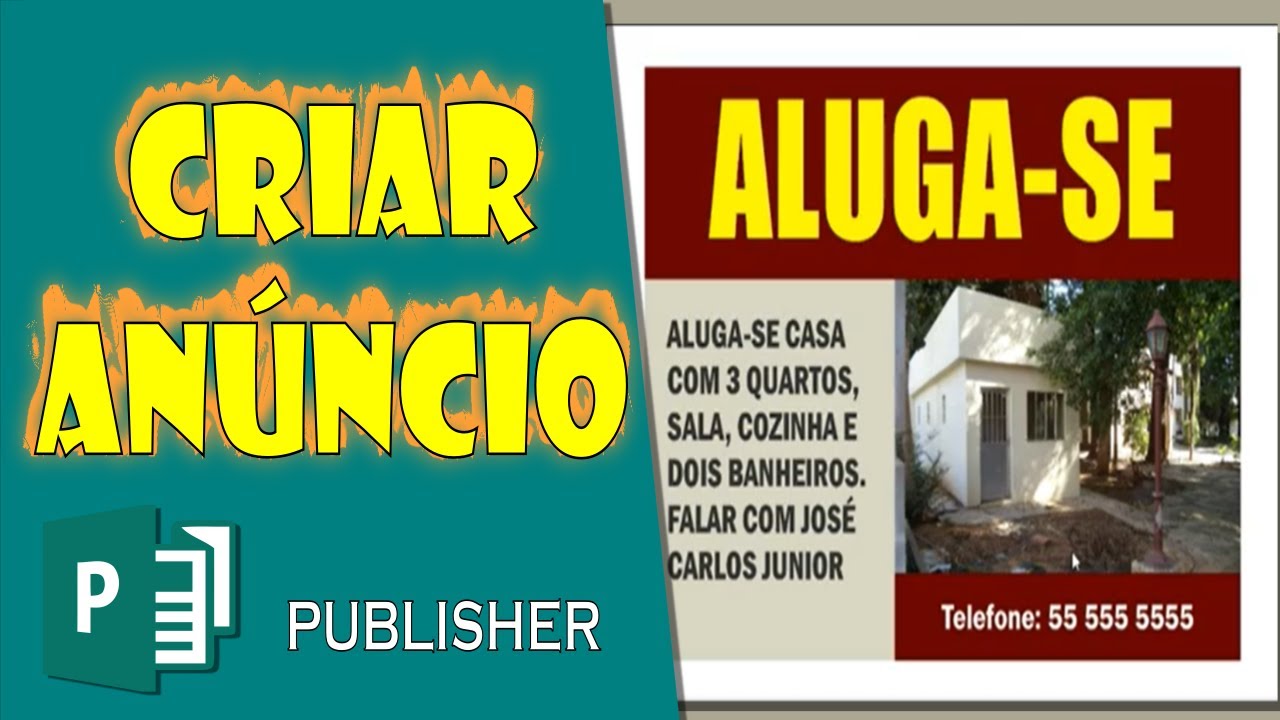 Criar Anúncios no Publisher - YouTube