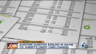 Auditors Question 348,000 In Wayne County Sheriffs Credit Card Charges