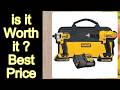 Review DEWALT 20V MAX Cordless Drill and Impact Driver!! Important Information