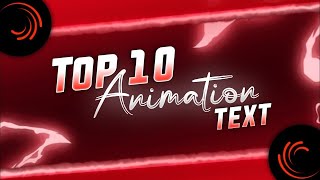 Top 10+ Alight Motion Text Presets | Text Animation Alight Motion | i Edit