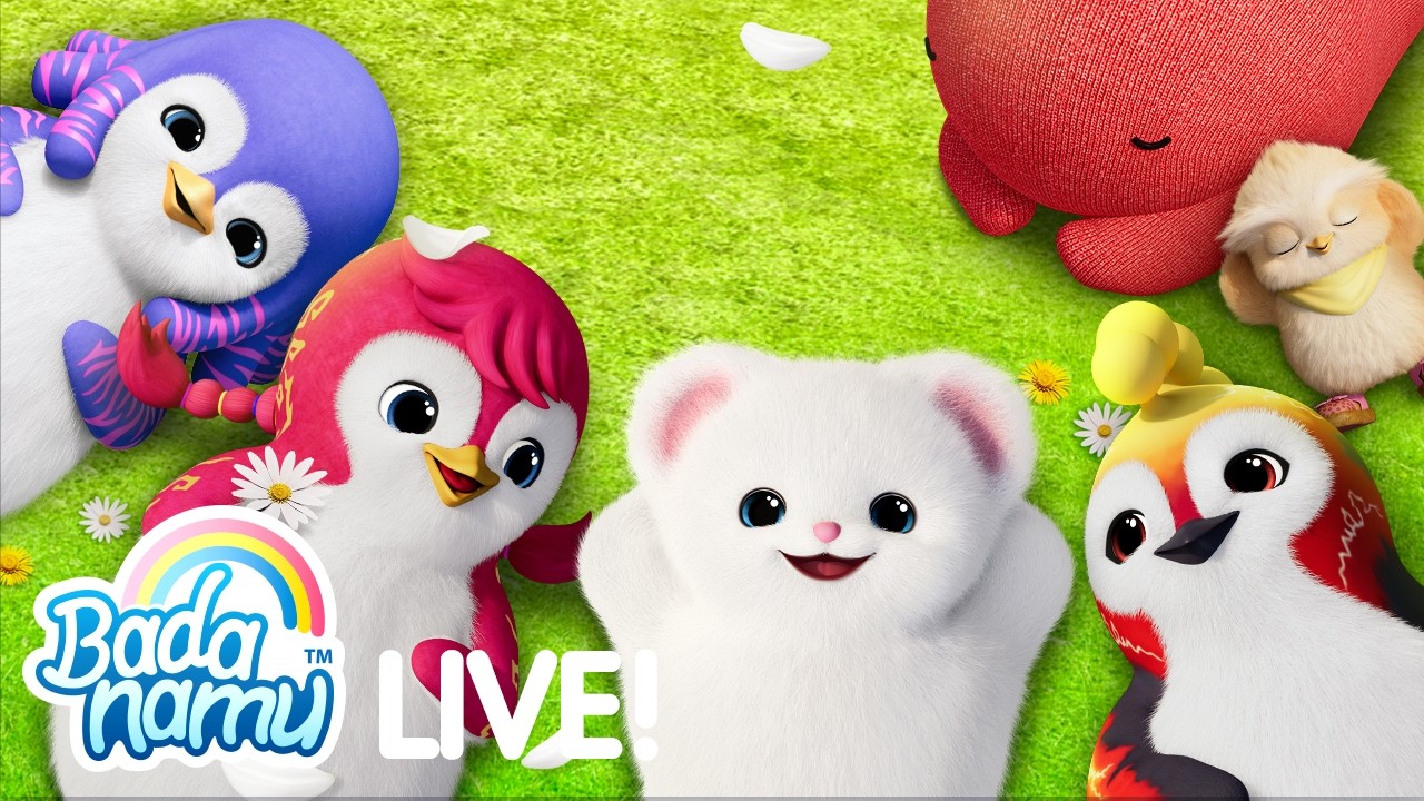 LIVE! MARATHON Kids' Music, Nemies, and Stories! -  Badanamu Nursery Rhymes, ABC Songs,  Kids Songs!