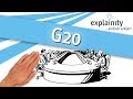 G20 einfach erklärt (explainity® Erklärvideo)