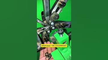 Small O Ring Making Machine | Steel O Ring Bending Machine #oring #ringmaking #machine #factory