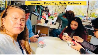 Food Trip. Downtown Davis, California (Weekend Food Trip)