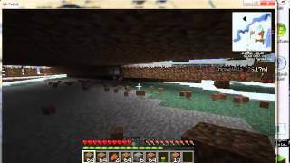 Minecraft - Computercraft: mining turtle at work v0.1a