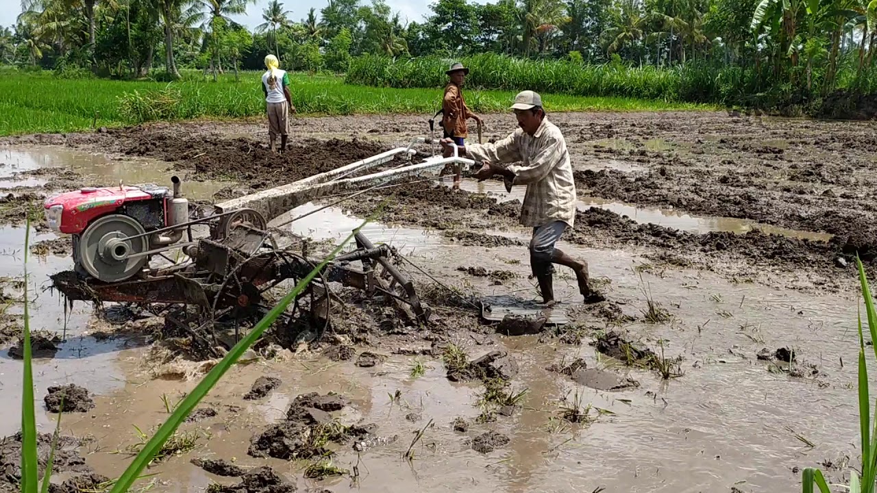  Mesin  bajak  sawah  kuno tapi modern YouTube