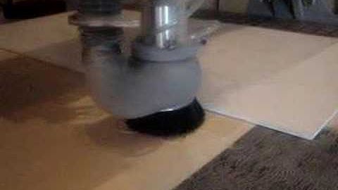 DR 1 wing rib cuting with CNC