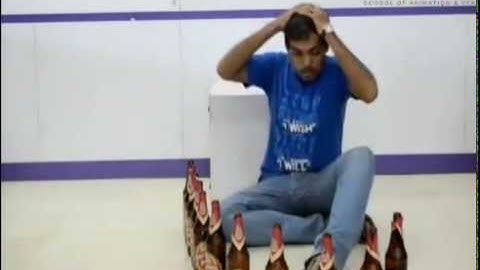 Aniframes Animation Mysore Students Stop Motion Animation Drinking Kills