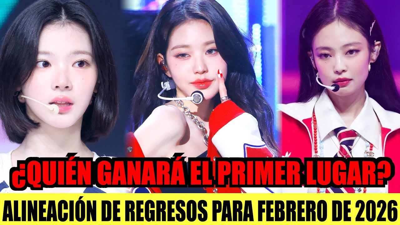 Alineación de COMEBACKS K-POP de FEBRERO (BLACKPINK, IVE, ATEEZ Y MÁS) ¿Quien sera el N°1?