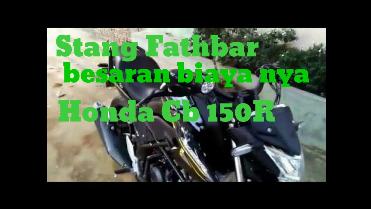 Cara pasang stang fathbar dan besaran biaya nya pada motor Cara pasang stang fathbar dan besaran biaya nya pada motor