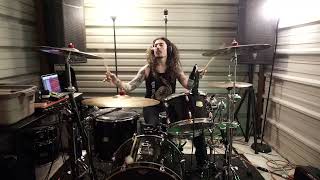danzig - how the gods kill drum cover (mic and camera test lol)