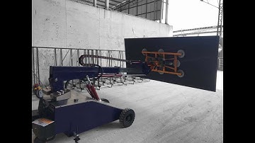 Robot manipulator for stone slabs and tiles