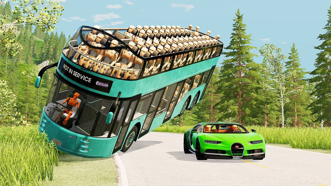 Crazy Bus Best of 2023 Compilation - BeamNg Drive | Avon Sparsh