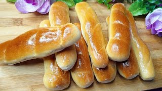 Soft And Fluffy Bread Sticks Recipe