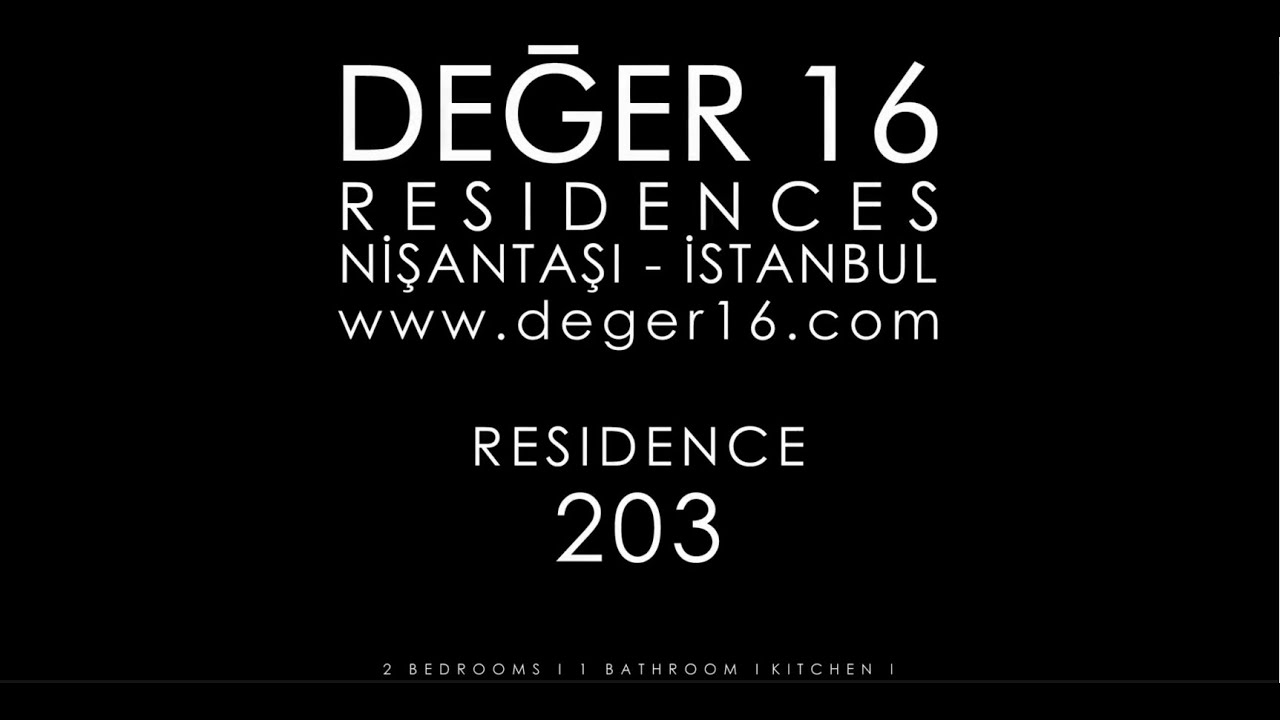 Deger 16 Residences - Deluxe 2 Bdrm 203