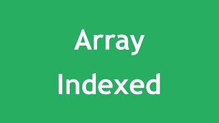 [ Learn PHP 5 In Arabic ] #32 - Array Indexed