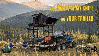 The Pack Rack Modular Trailer System Adventure Landscape Overland Rig