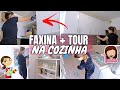 FAXINÃO + TOUR NA COZINHA ♥ - Bruna Paula