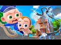 Police officer saves baby  firefighters song  funny songs  nursery rhymes  pib little song