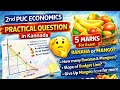 Practical Oriented Question for 5 marks 2nd PUC Economics IMP for Exam.Explained in kannada and Eng