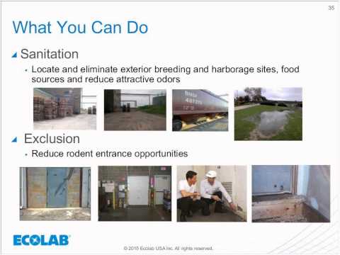 Ecolab Food Safety Matters Webinar April 2015