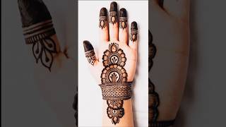 Easiest Mehndi Design for Beginners! ✨ #shorts #mehndi #shortsfeed #shortvideo #shorts #trending
