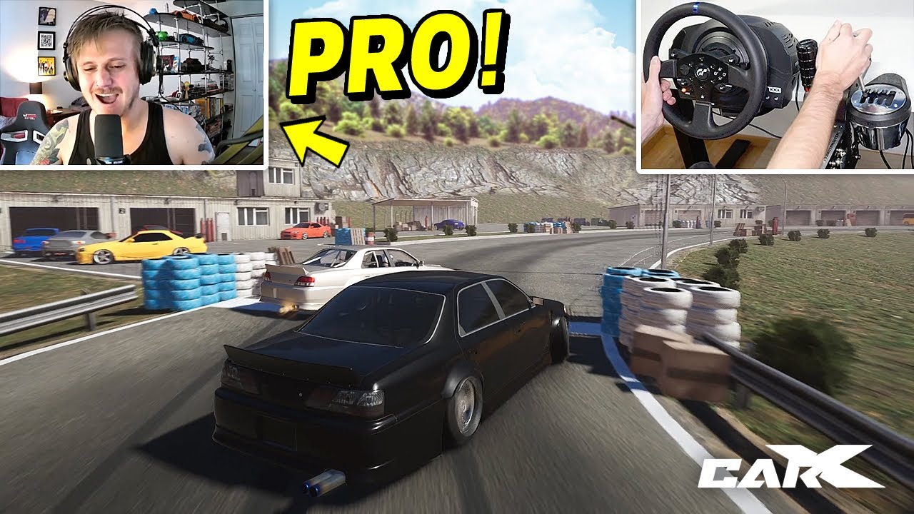 I hired a PRO drifter to teach me in CarX...