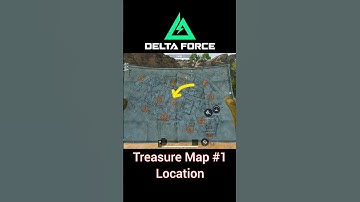 Treasure Map No.1 Location (Delta Force Operations) #alanwalker #shorts