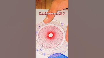 Unbelievable Spirograph Art! Satisfying Pattern You’ve Never Seen Before #asmr #opticalillusion