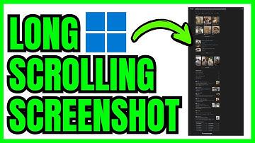How To Take LONG SCROLLING SCREENSHOT In Laptop/PC Windows 11 (QUICK & EASY) 2025