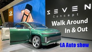 Hyundai EV Concept SUV Seven First Look 현대차 전기 SUV 콘셉트 세븐 둘러보기
