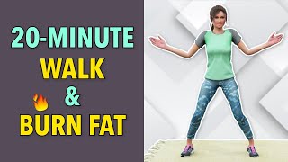 20-Minute Steady Walk For Fat Loss