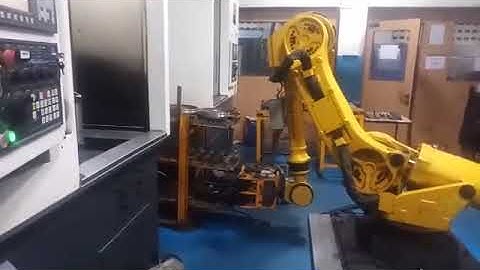 Mahajan Automation machine tending application