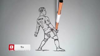Watch a Pen Plotter Precisely Draw Cristiano Ronaldo's SIUUU Celebration ⚽🐐 | FIFA  World Cup Series