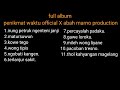 Full album penikmat waktu officiall x abah marno productionmerapimusikchanelfullalbum